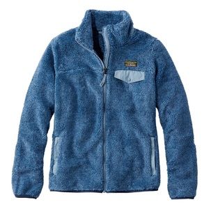 L.L. Bean Full Zip Hi-Pile Fleece Jacket
